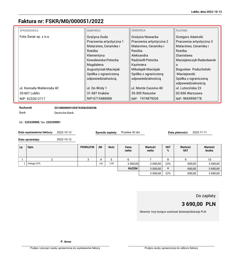 Obraz zawierający stół Opis wygenerowany automatycznie