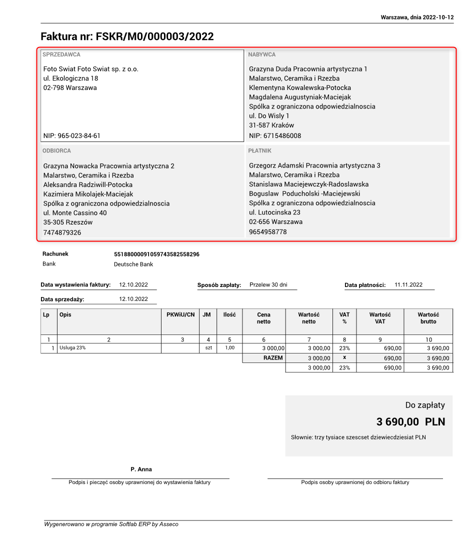 Obraz zawierający stół Opis wygenerowany automatycznie