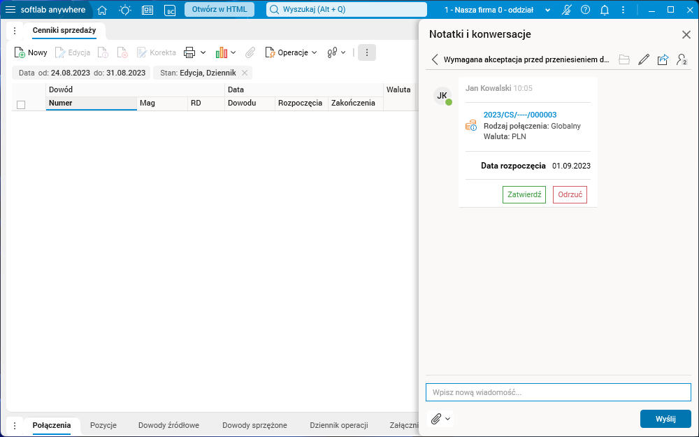 Obraz zawierający tekst, zrzut ekranu, oprogramowanie, Strona internetowa Opis wygenerowany automatycznie