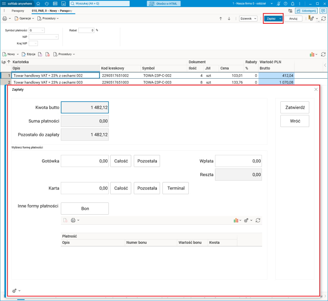 Obraz zawierający tekst, zrzut ekranu, oprogramowanie, wyświetlacz Opis wygenerowany automatycznie
