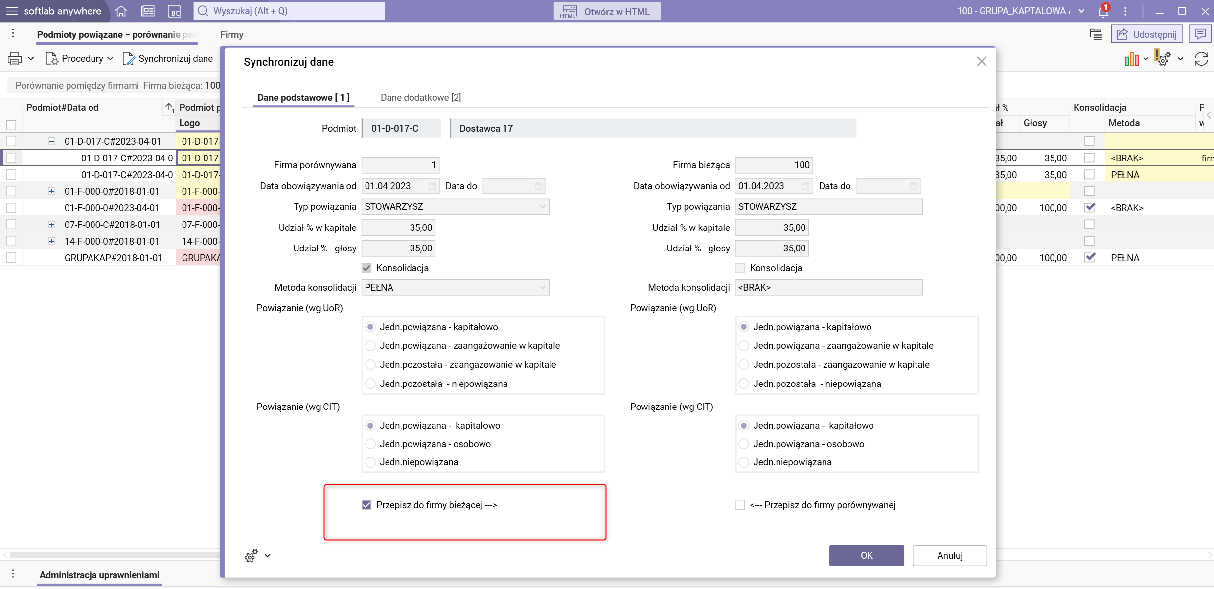 Obraz zawierający tekst, zrzut ekranu, oprogramowanie, numer Opis wygenerowany automatycznie