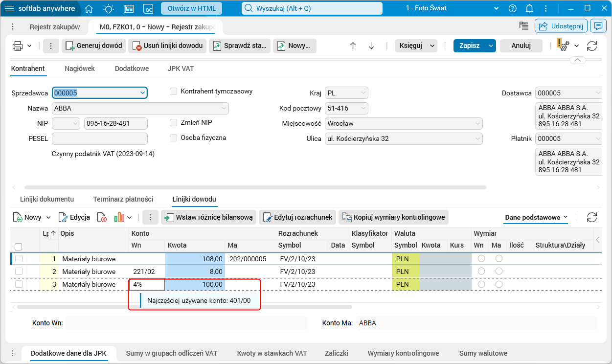 Obraz zawierający tekst, zrzut ekranu, oprogramowanie, Strona internetowa Opis wygenerowany automatycznie