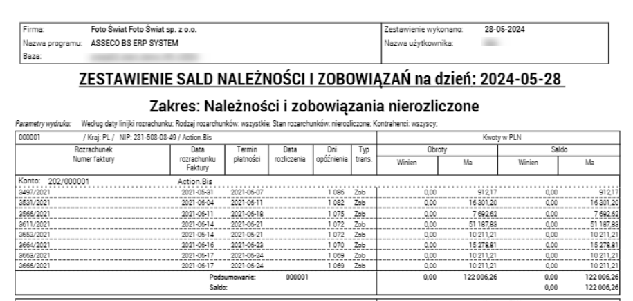 Obraz zawierający tekst, paragon, zrzut ekranu, numer Opis wygenerowany automatycznie