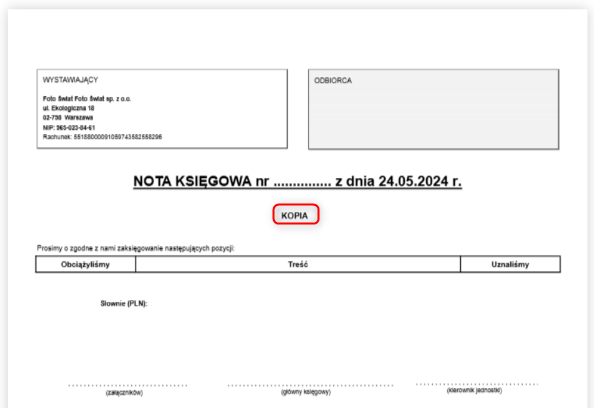 Obraz zawierający tekst, zrzut ekranu, paragon, Czcionka Opis wygenerowany automatycznie