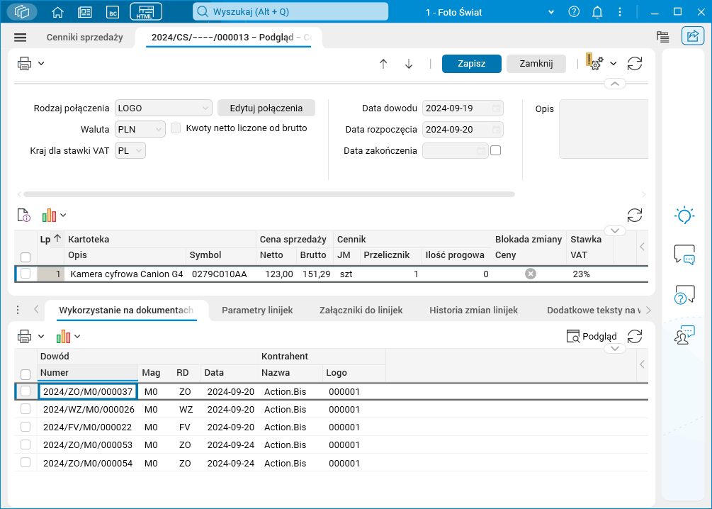 Obraz zawierający tekst, zrzut ekranu, oprogramowanie, Strona internetowa Opis wygenerowany automatycznie