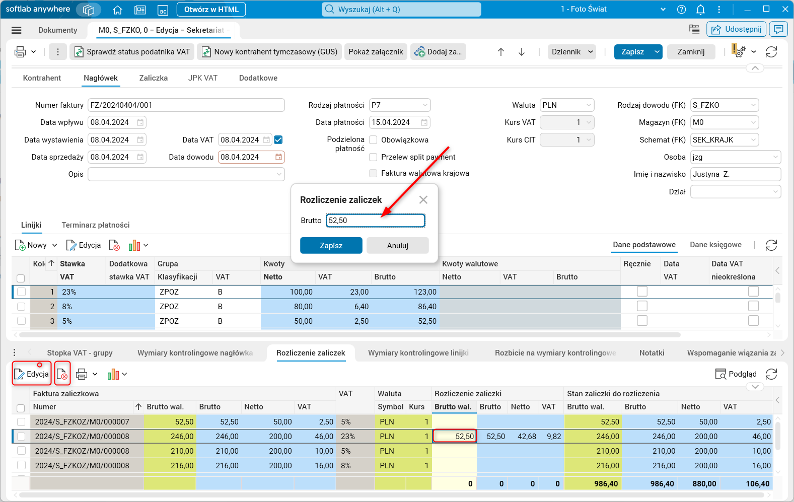Obraz zawierający tekst, zrzut ekranu, oprogramowanie, numer Opis wygenerowany automatycznie