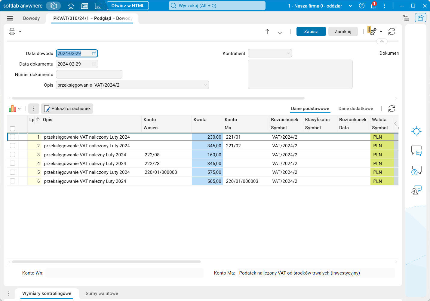 Obraz zawierający tekst, zrzut ekranu, oprogramowanie, Strona internetowa Opis wygenerowany automatycznie