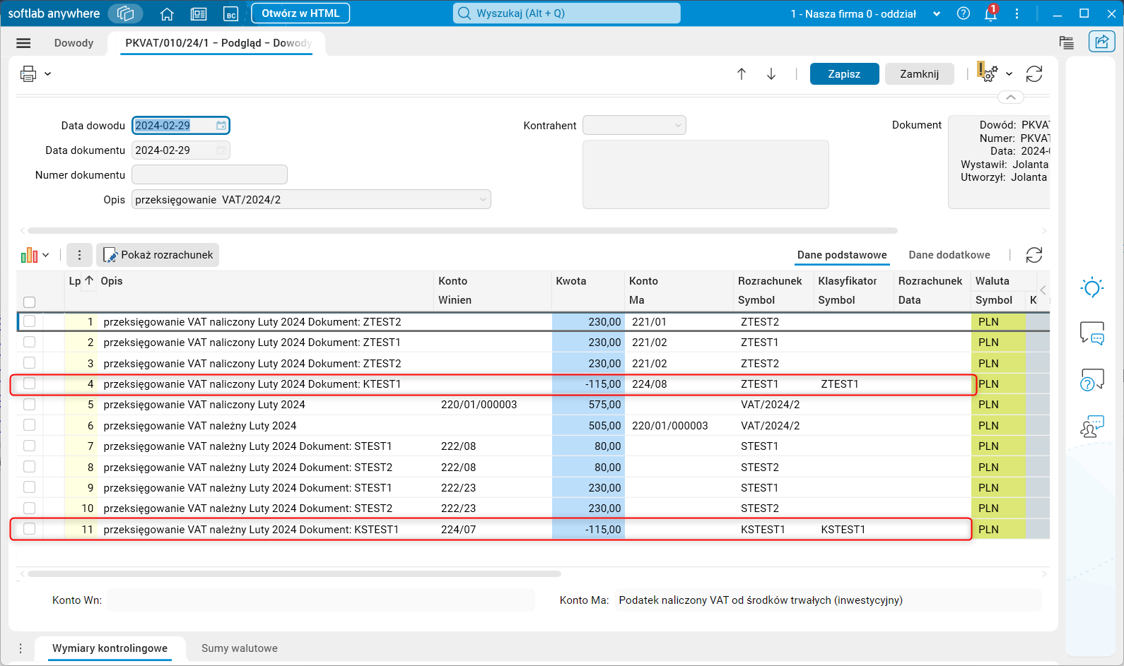 Obraz zawierający tekst, zrzut ekranu, oprogramowanie, numer Opis wygenerowany automatycznie