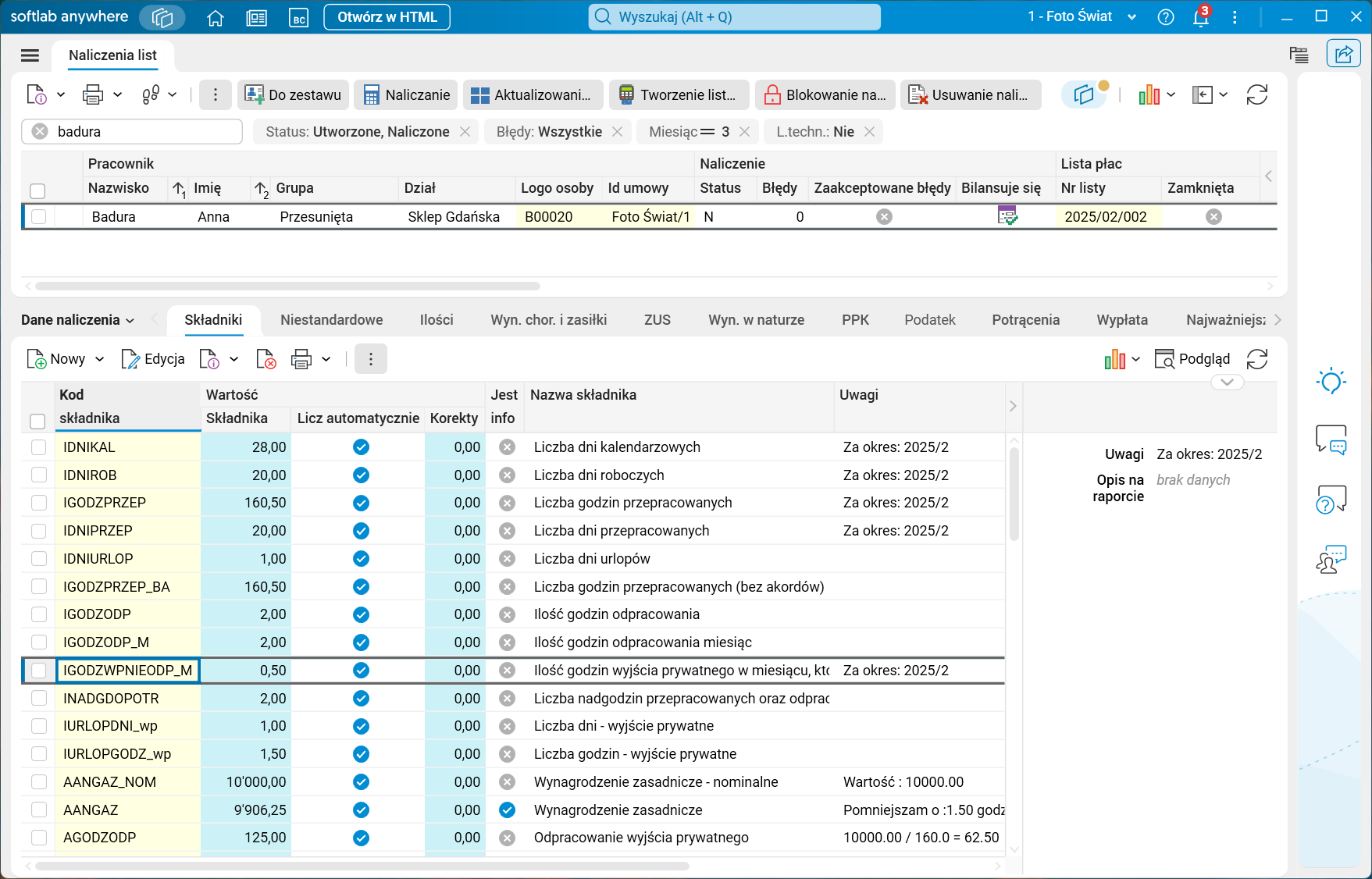 Obraz zawierający tekst, zrzut ekranu, oprogramowanie, numer Zawartość wygenerowana przez sztuczną inteligencję może być niepoprawna.