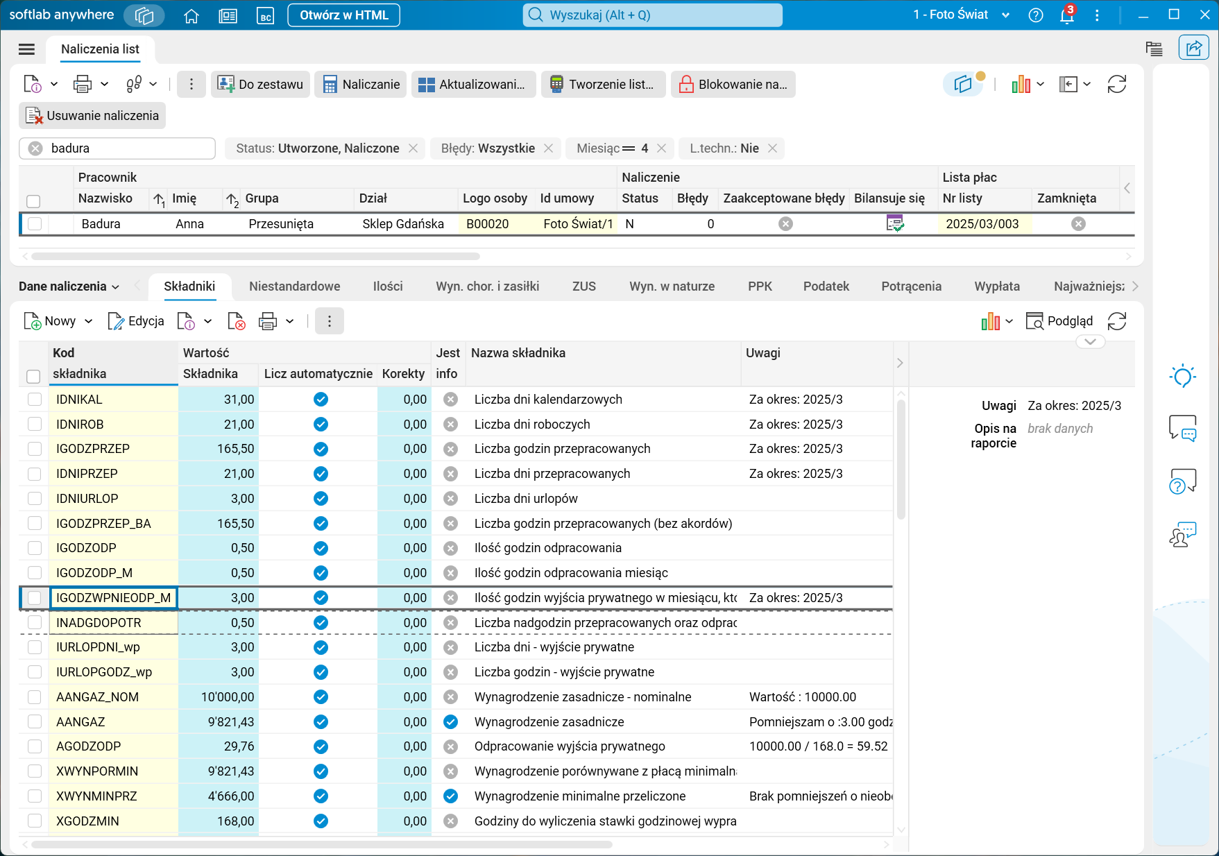 Obraz zawierający tekst, zrzut ekranu, oprogramowanie, numer Zawartość wygenerowana przez sztuczną inteligencję może być niepoprawna.