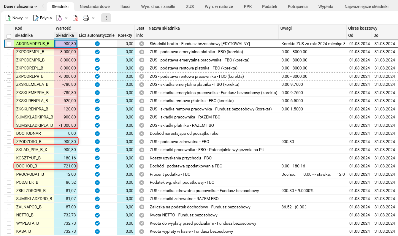 Obraz zawierający tekst, zrzut ekranu, numer, menu Zawartość wygenerowana przez sztuczną inteligencję może być niepoprawna.