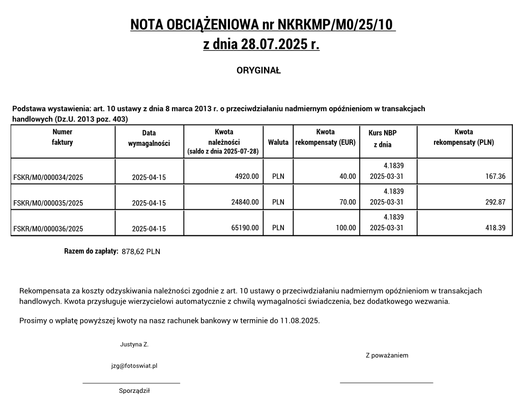 Obraz zawierający tekst, paragon, Czcionka, numer Zawartość wygenerowana przez AI może być niepoprawna.
