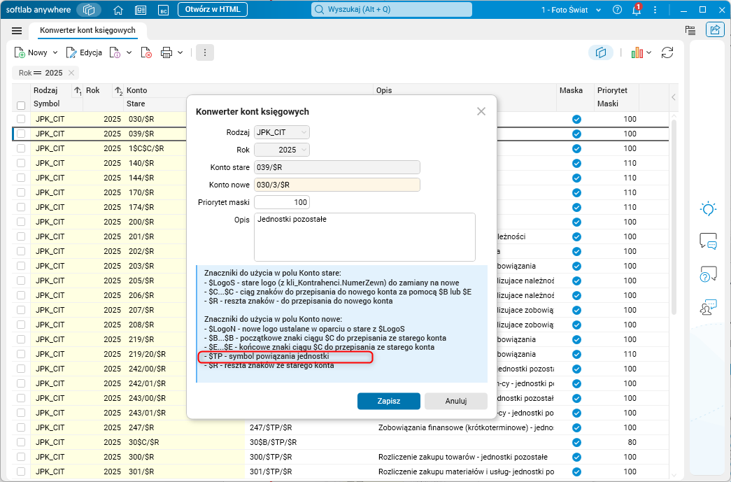 Obraz zawierający tekst, zrzut ekranu, oprogramowanie, numer Zawartość wygenerowana przez AI może być niepoprawna.