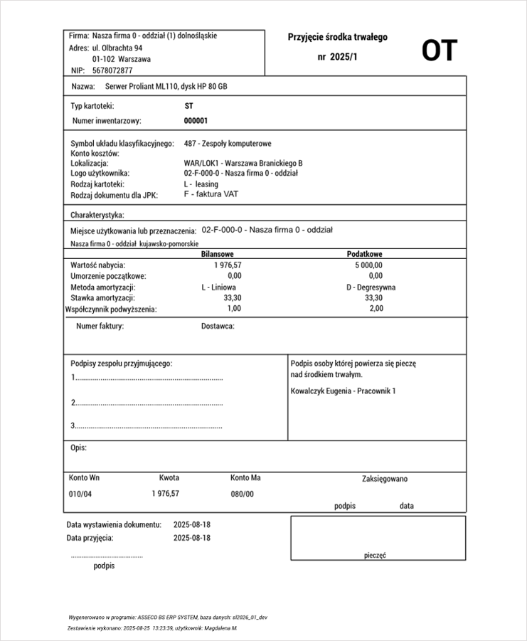 Obraz zawierający tekst, paragon, zrzut ekranu, dokument Zawartość wygenerowana przez AI może być niepoprawna.