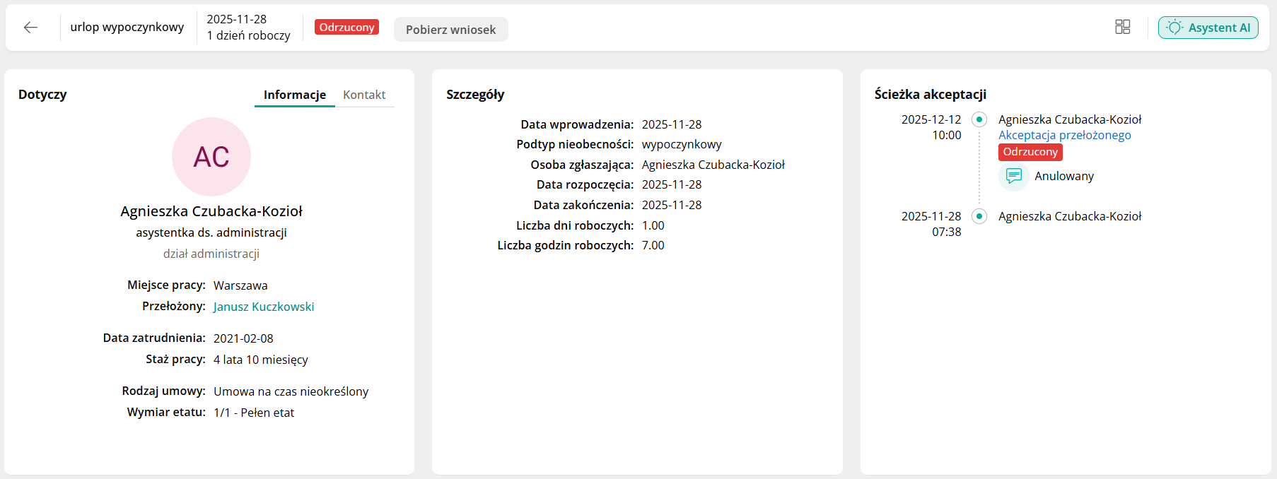 Obraz zawierający tekst, oprogramowanie, Czcionka, Strona internetowa Zawartość wygenerowana przez AI może być niepoprawna.