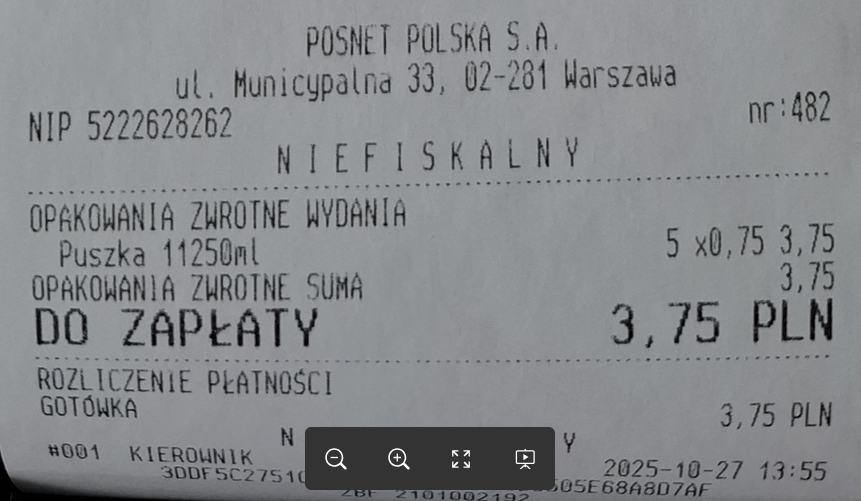 Obraz zawierający tekst, paragon, bilet Zawartość wygenerowana przez AI może być niepoprawna.